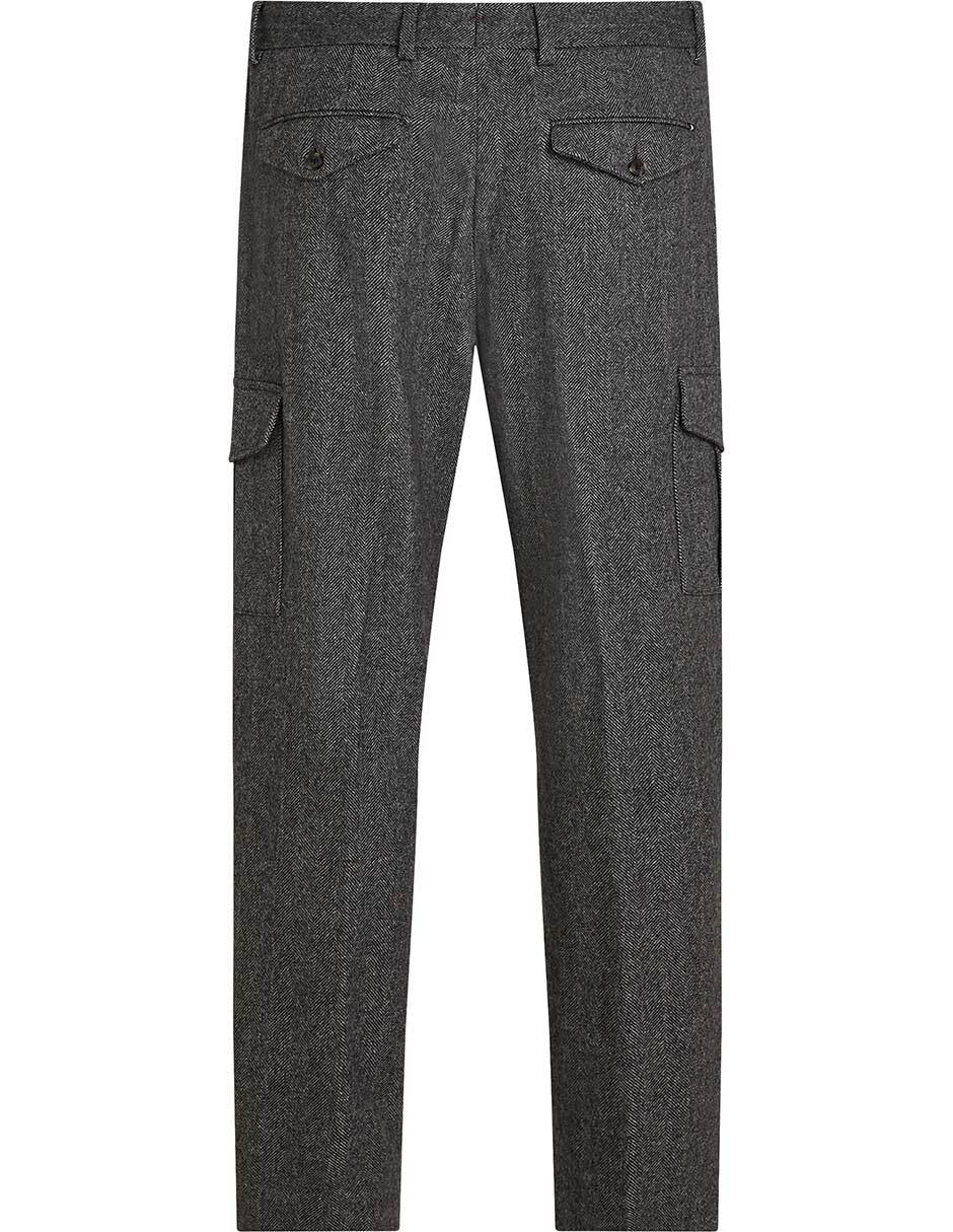 Pantalón regular de lana para hombre 5