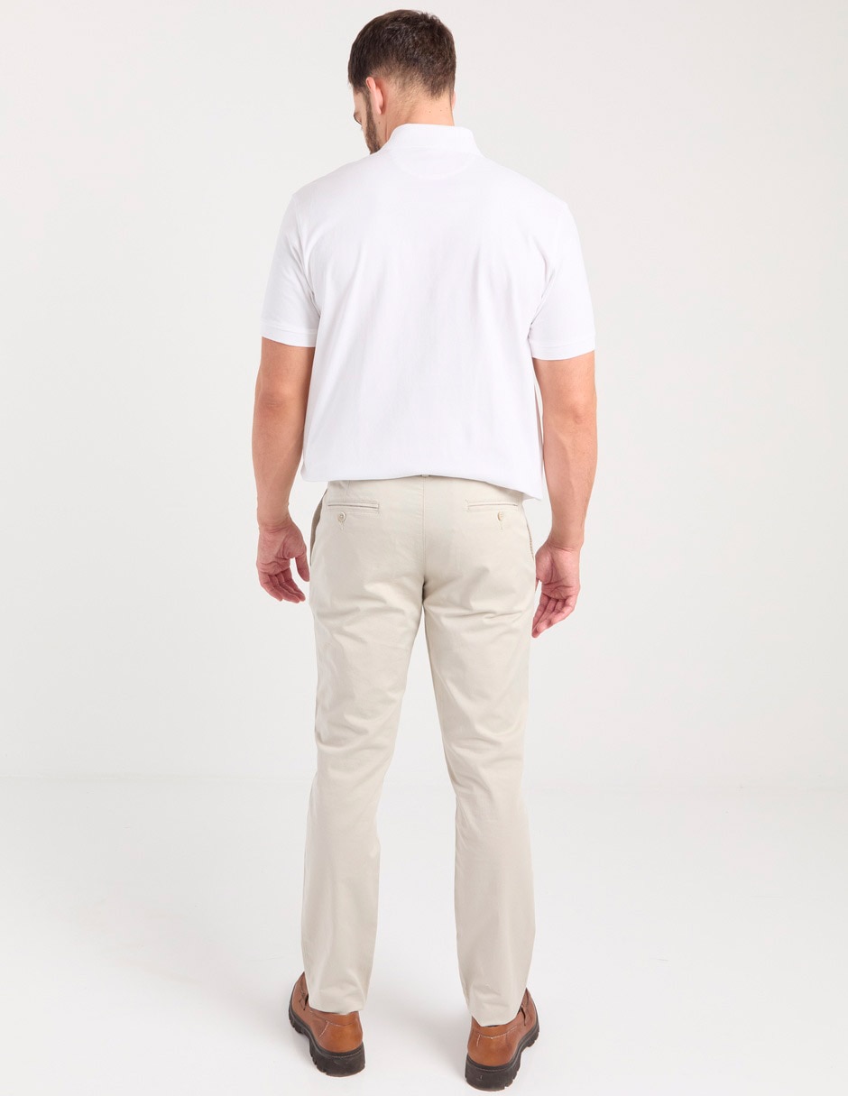 Pantalón recto de algodón para hombre 5