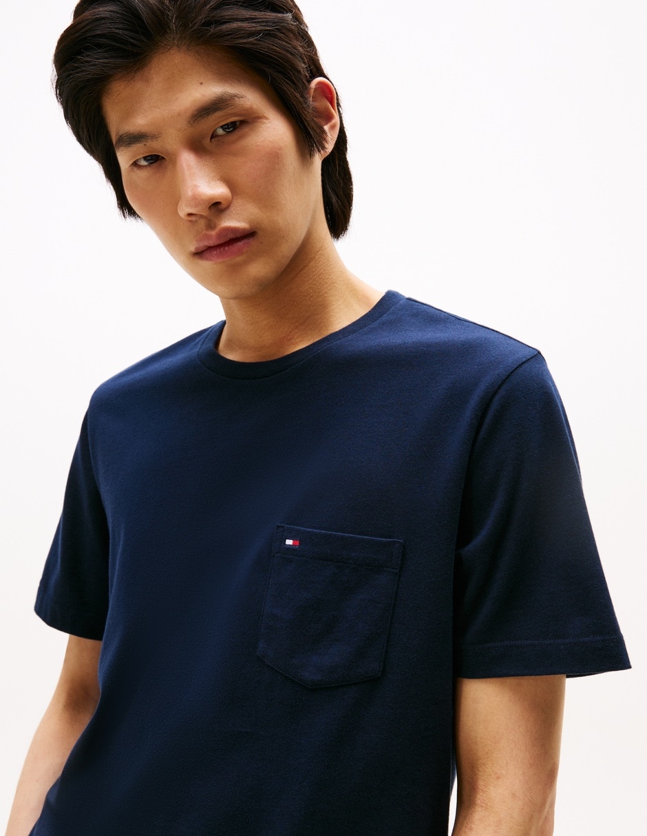 Playera Tommy cuello redondo para hombre