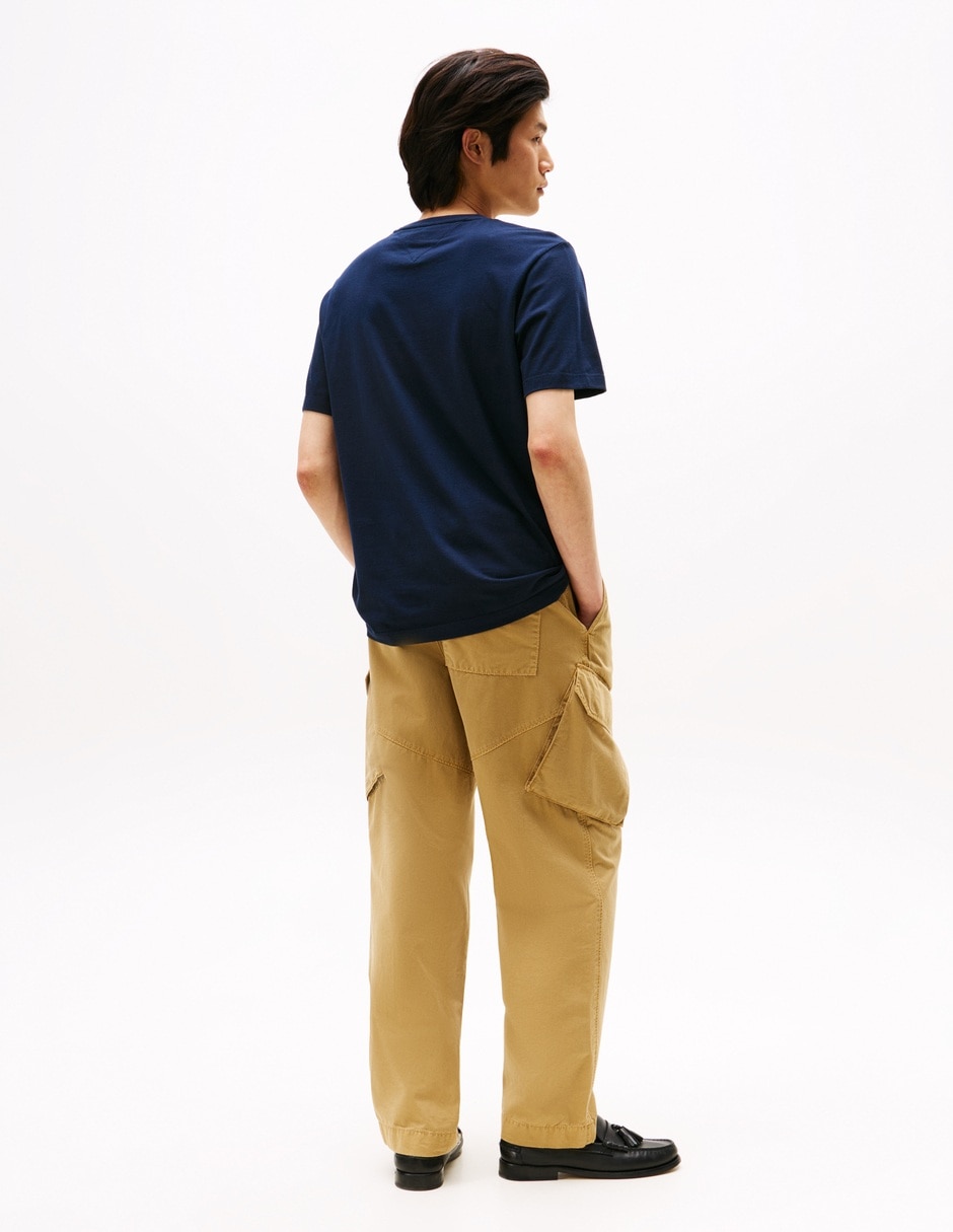 Playera Tommy cuello redondo para hombre