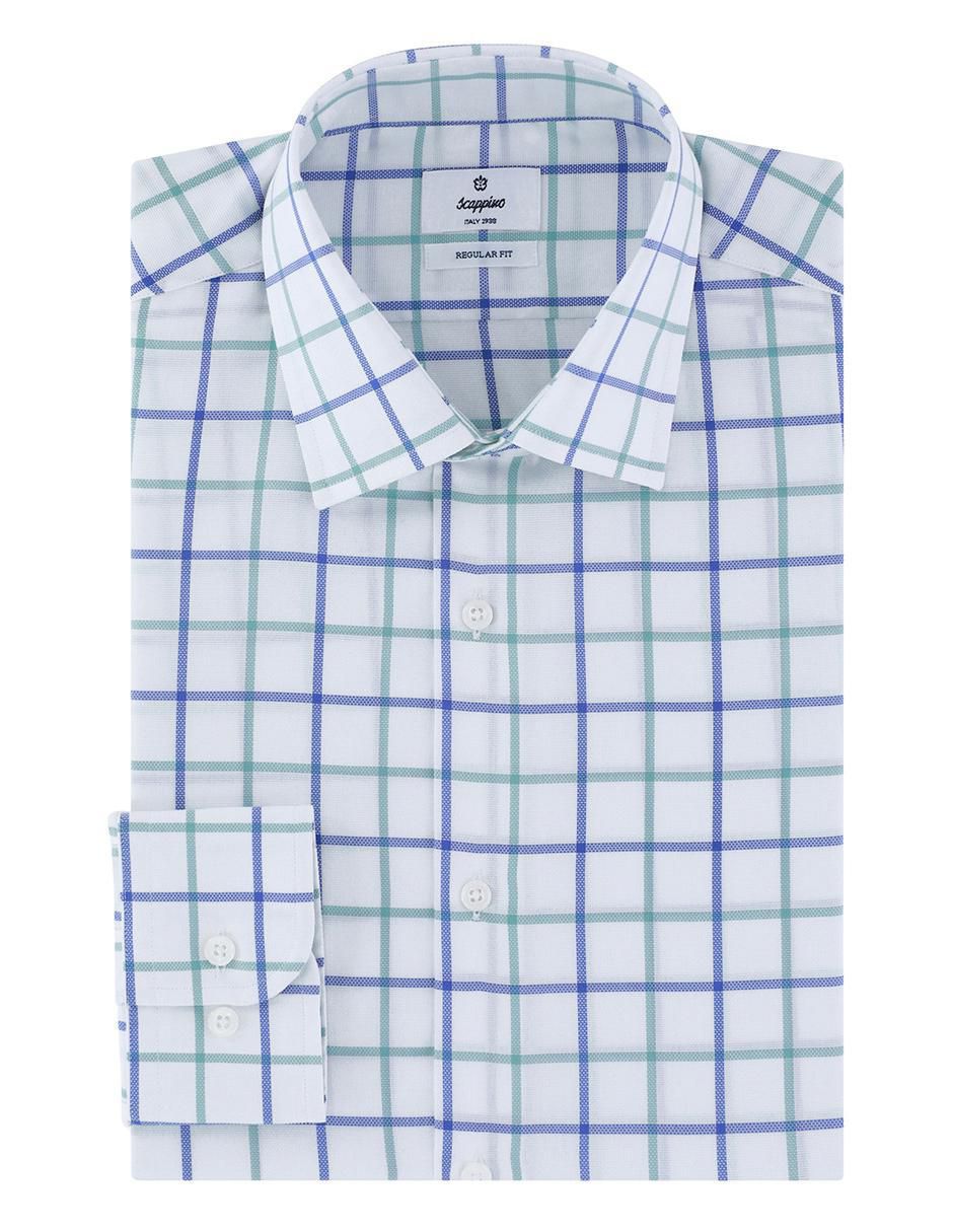 Camisa business casual de algodón manga larga para hombre 2