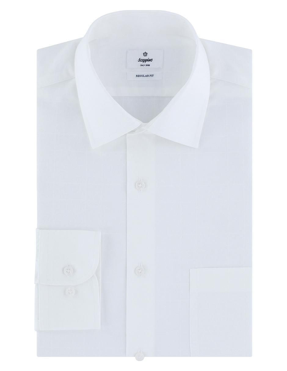 Camisa formal de algodón manga larga para hombre 3