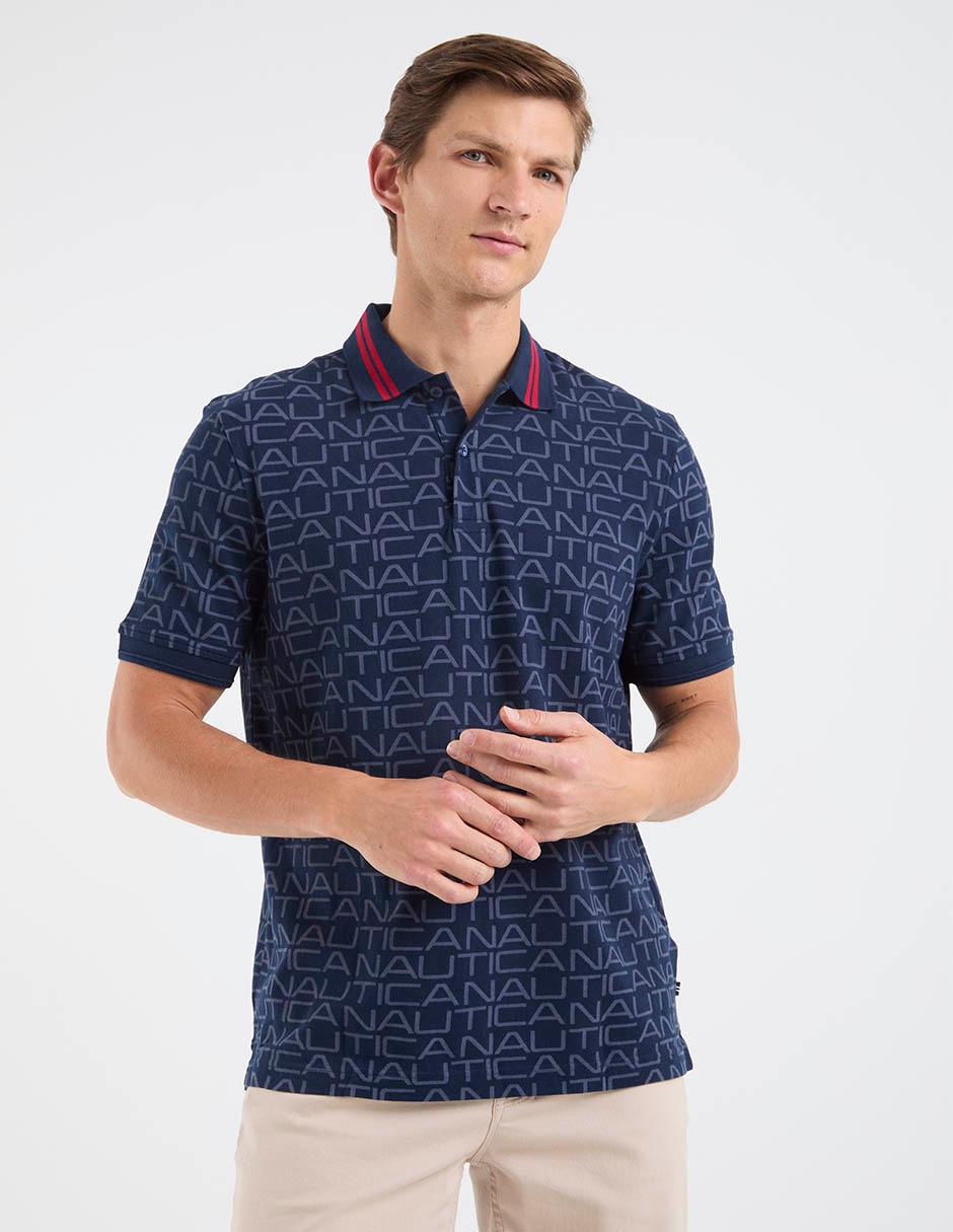 Playera tipo polo para hombre