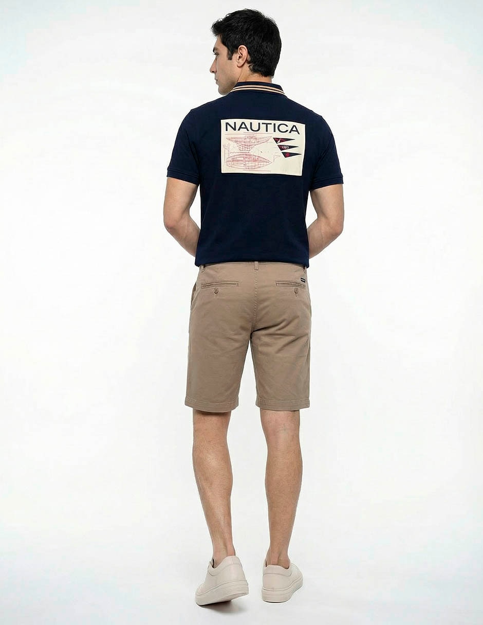 Playera tipo polo Nautica para hombre