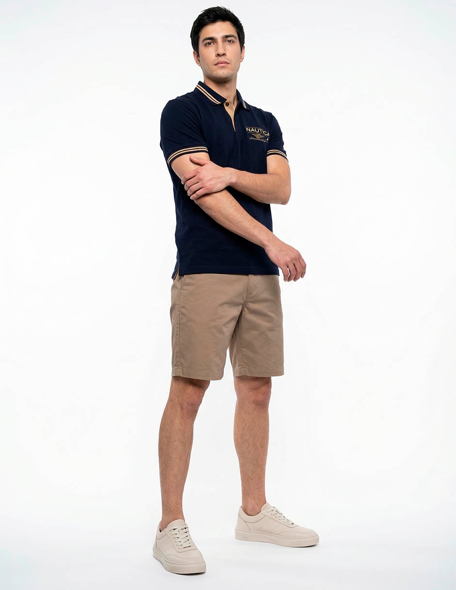 Playera tipo polo Nautica para hombre