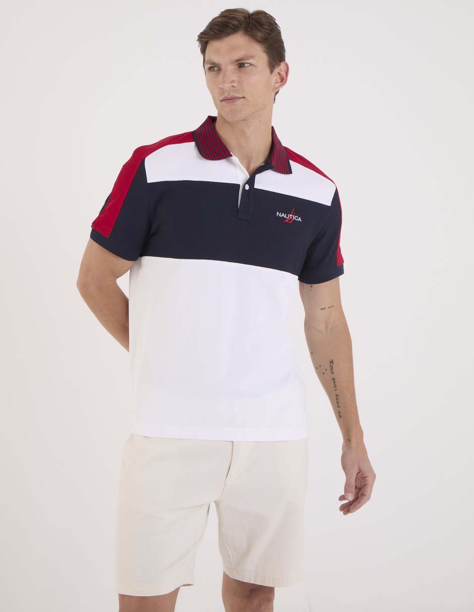 Playera tipo polo Nautica para hombre