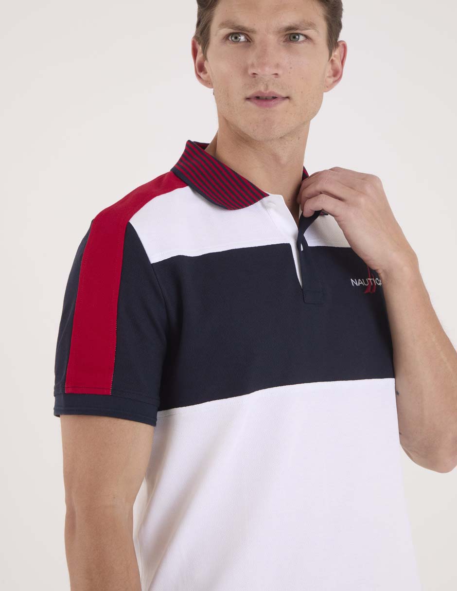 Playera tipo polo Nautica para hombre