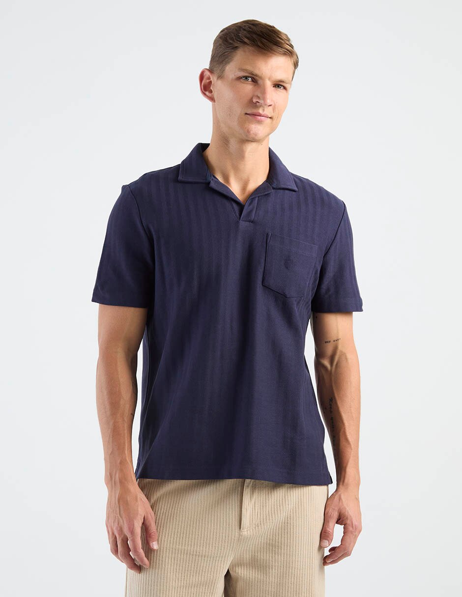 Playera tipo polo para hombre