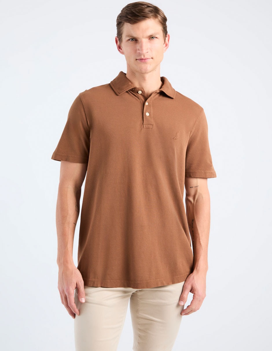 Playera tipo polo nautica para hombre