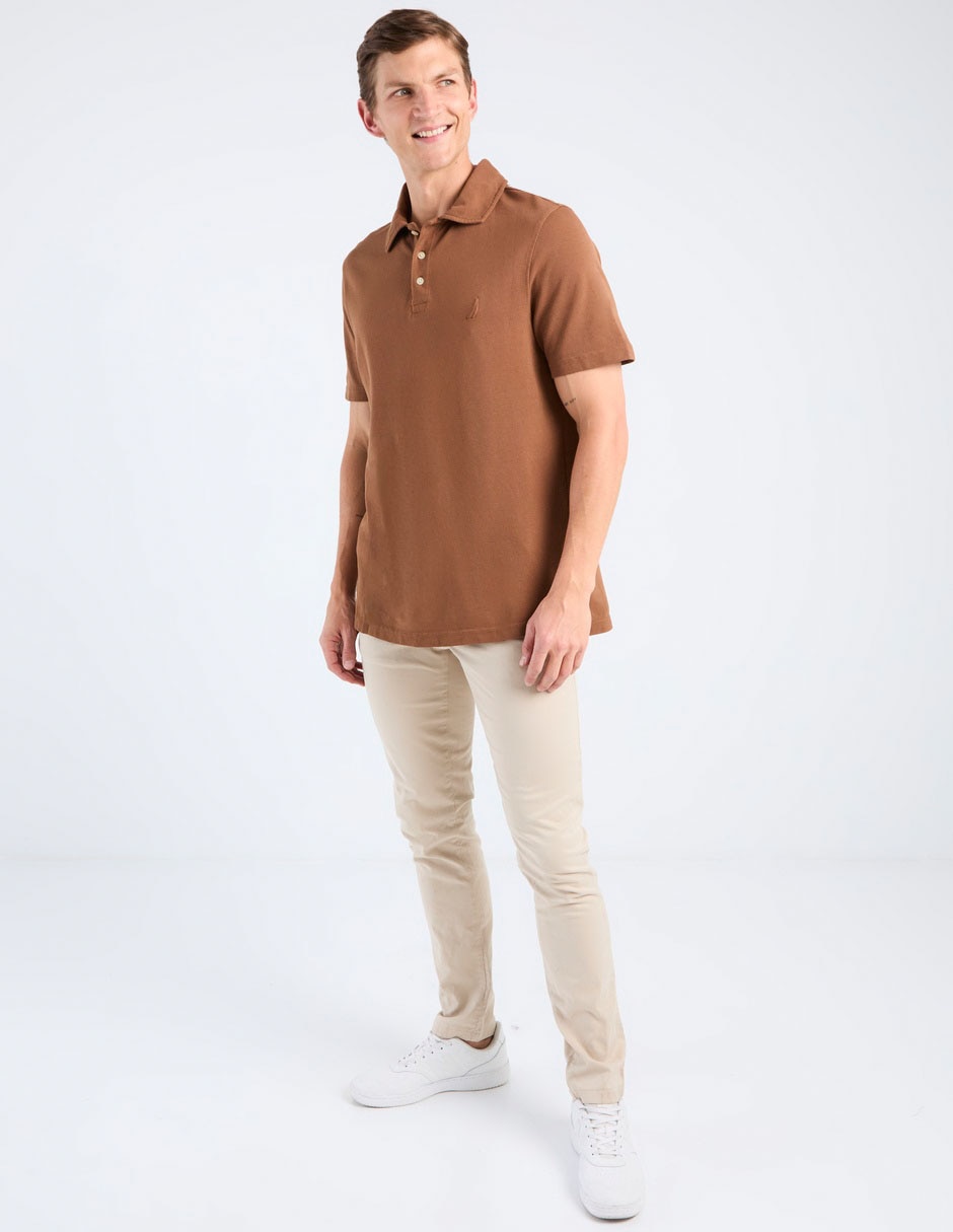 Playera tipo polo nautica para hombre