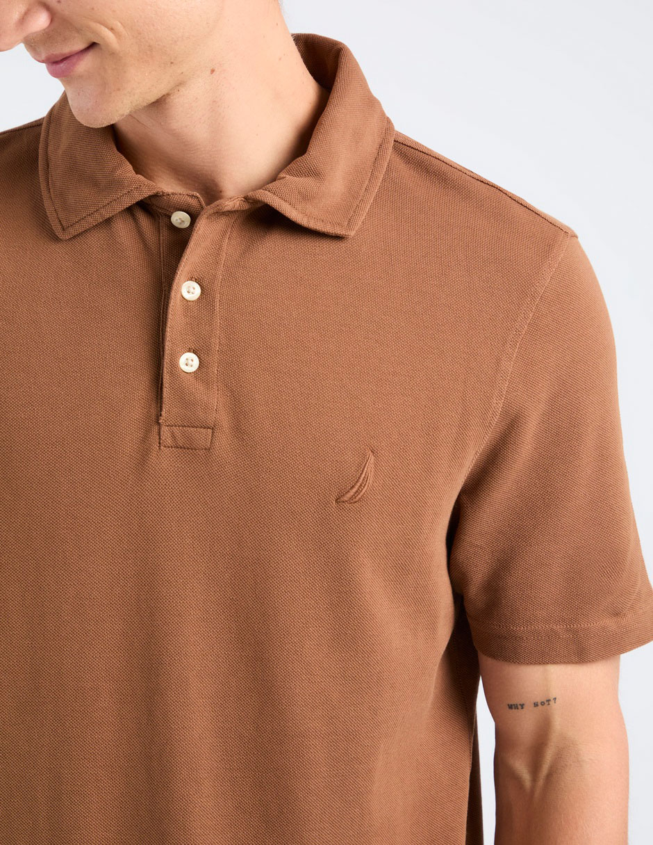 Playera tipo polo nautica para hombre