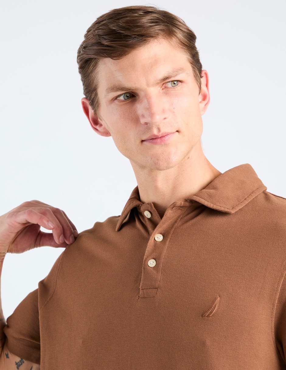 Playera tipo polo nautica para hombre