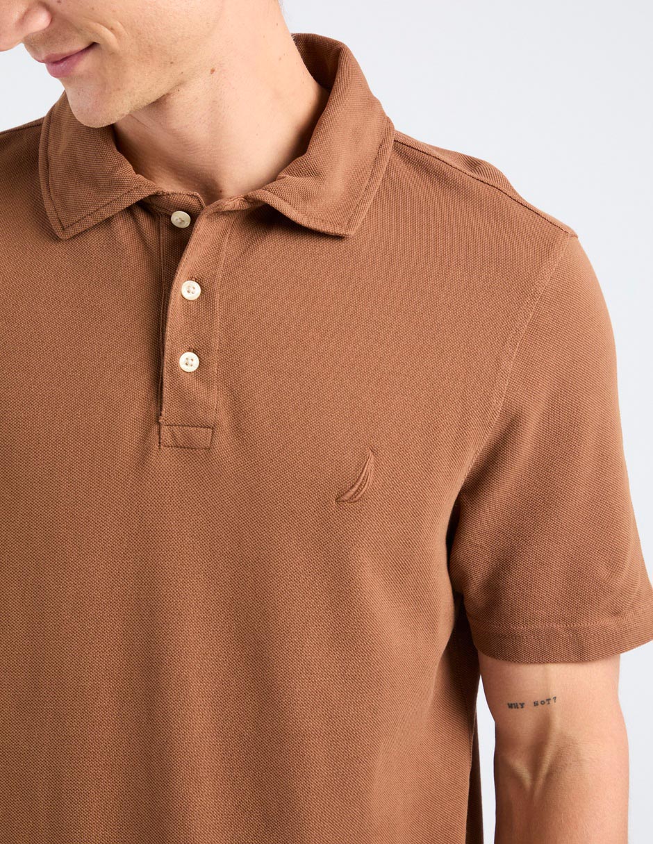 Playera tipo polo nautica para hombre