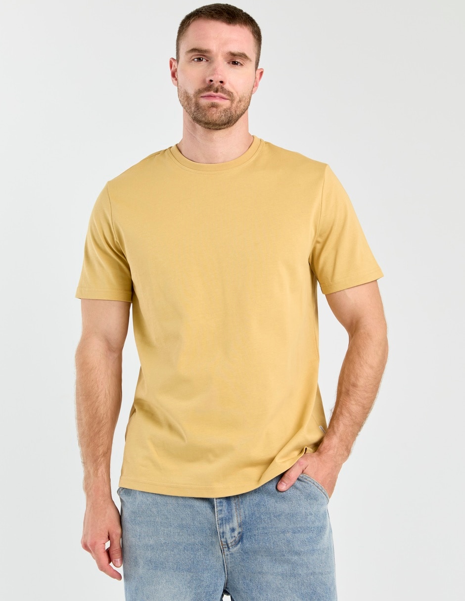 Playera cuello redondo para hombre