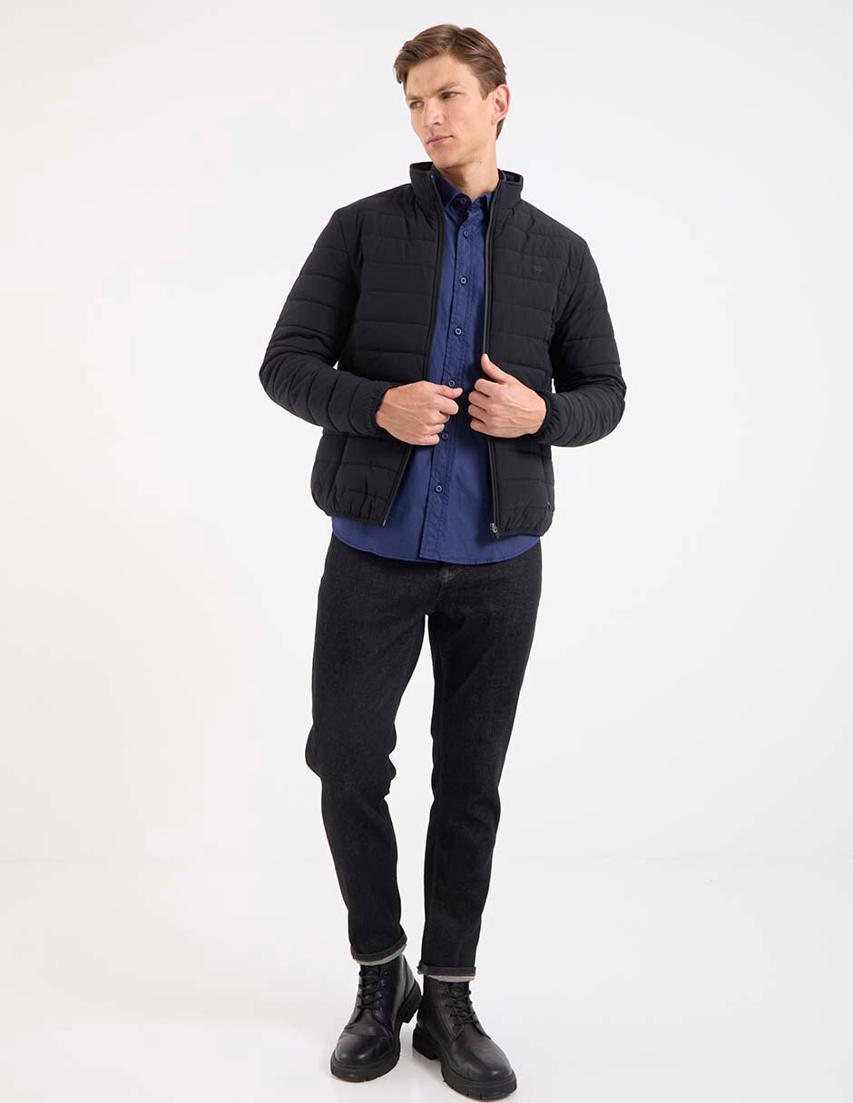 Camisa casual Scappino de algodón manga larga para hombre