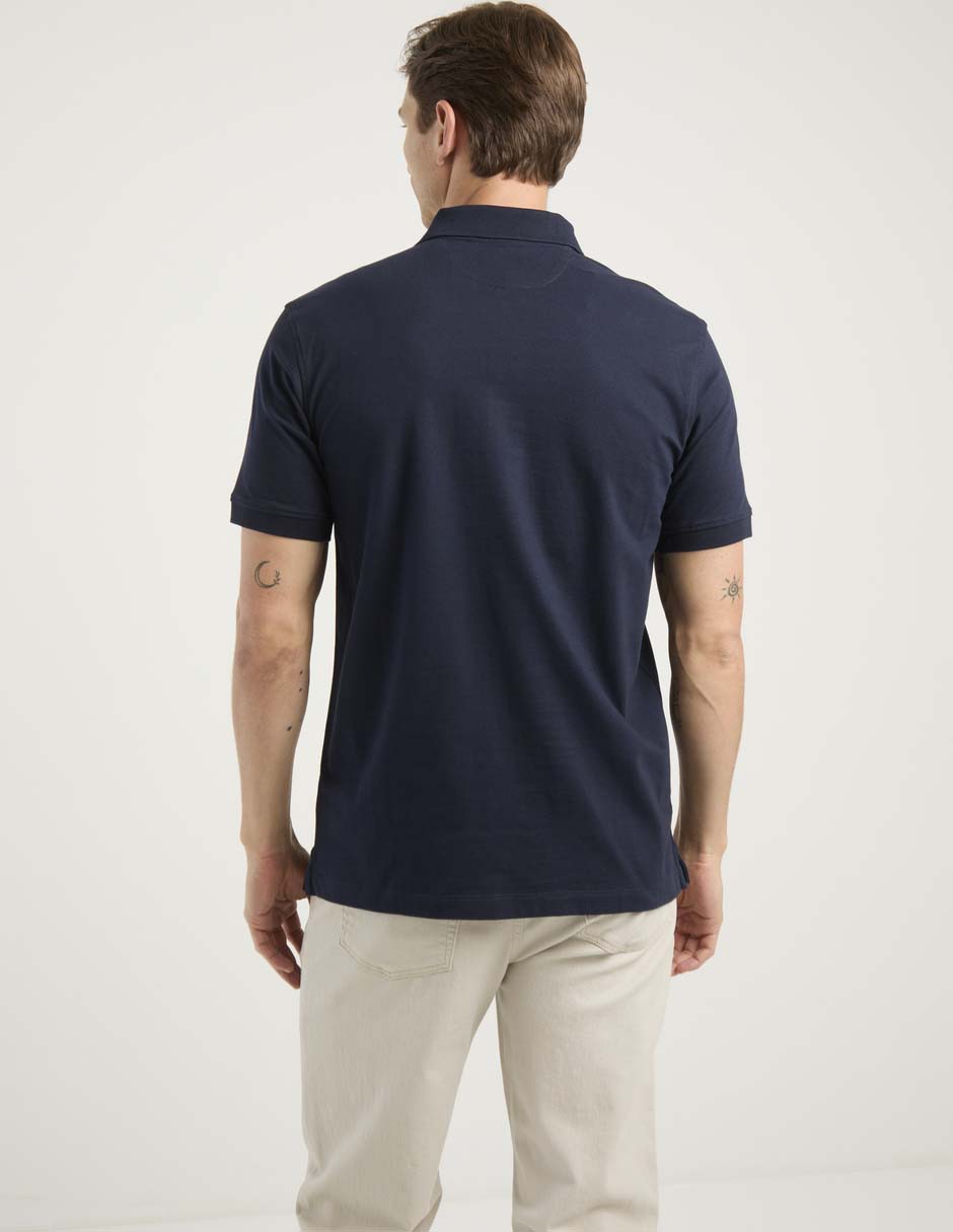 Playera tipo polo Scappino para hombre