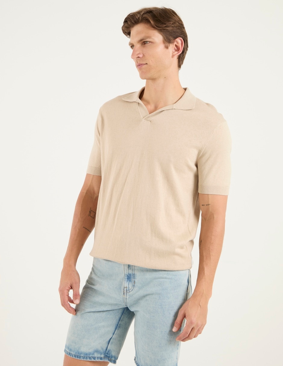 Playera tipo polo para hombre 1