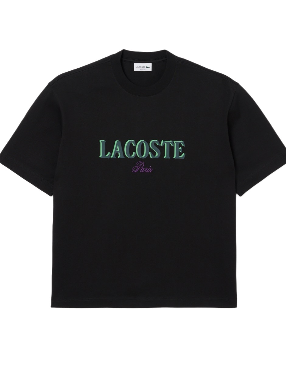 Playera Lacoste holiday cuello redondo para hombre