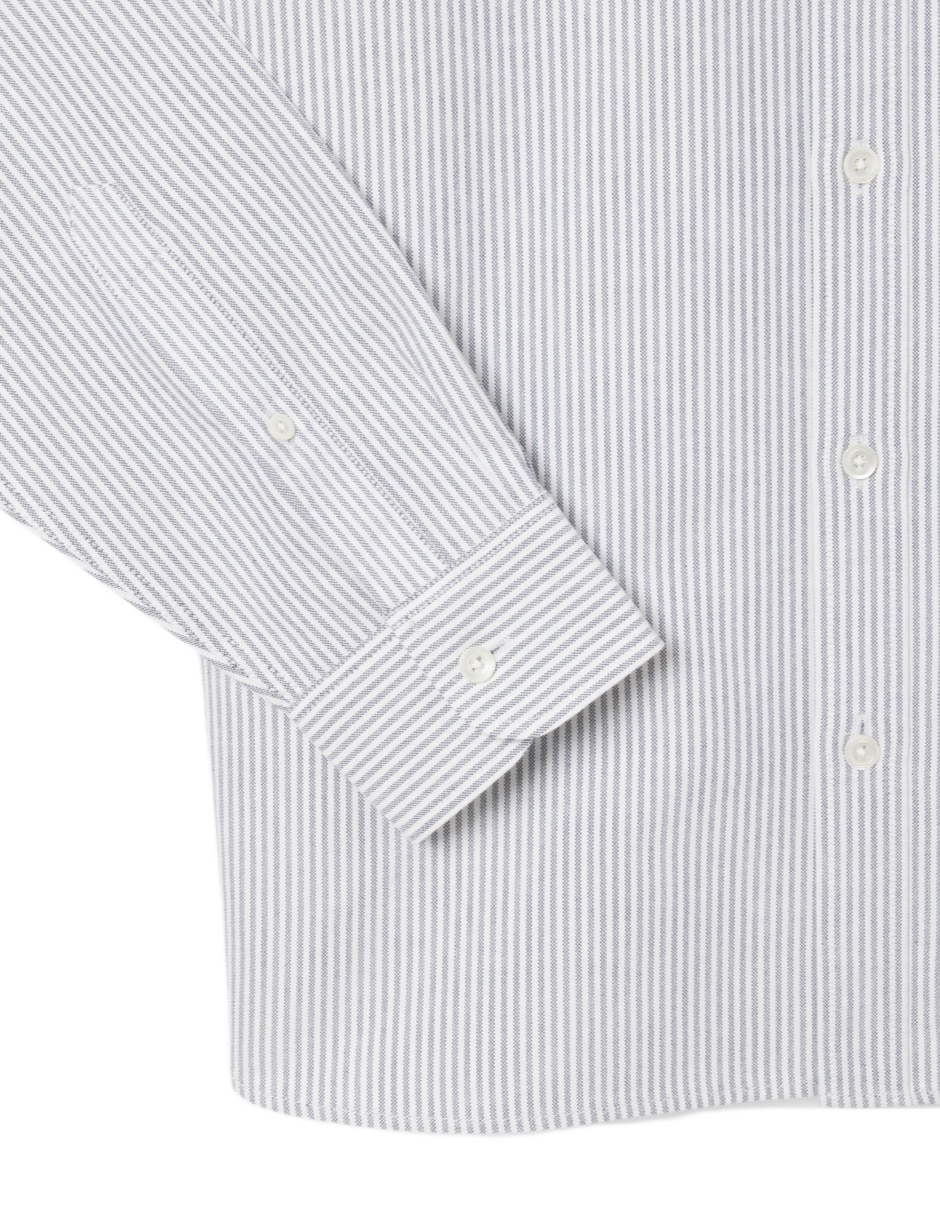 Camisa casual Lacoste de algodón manga larga para hombre