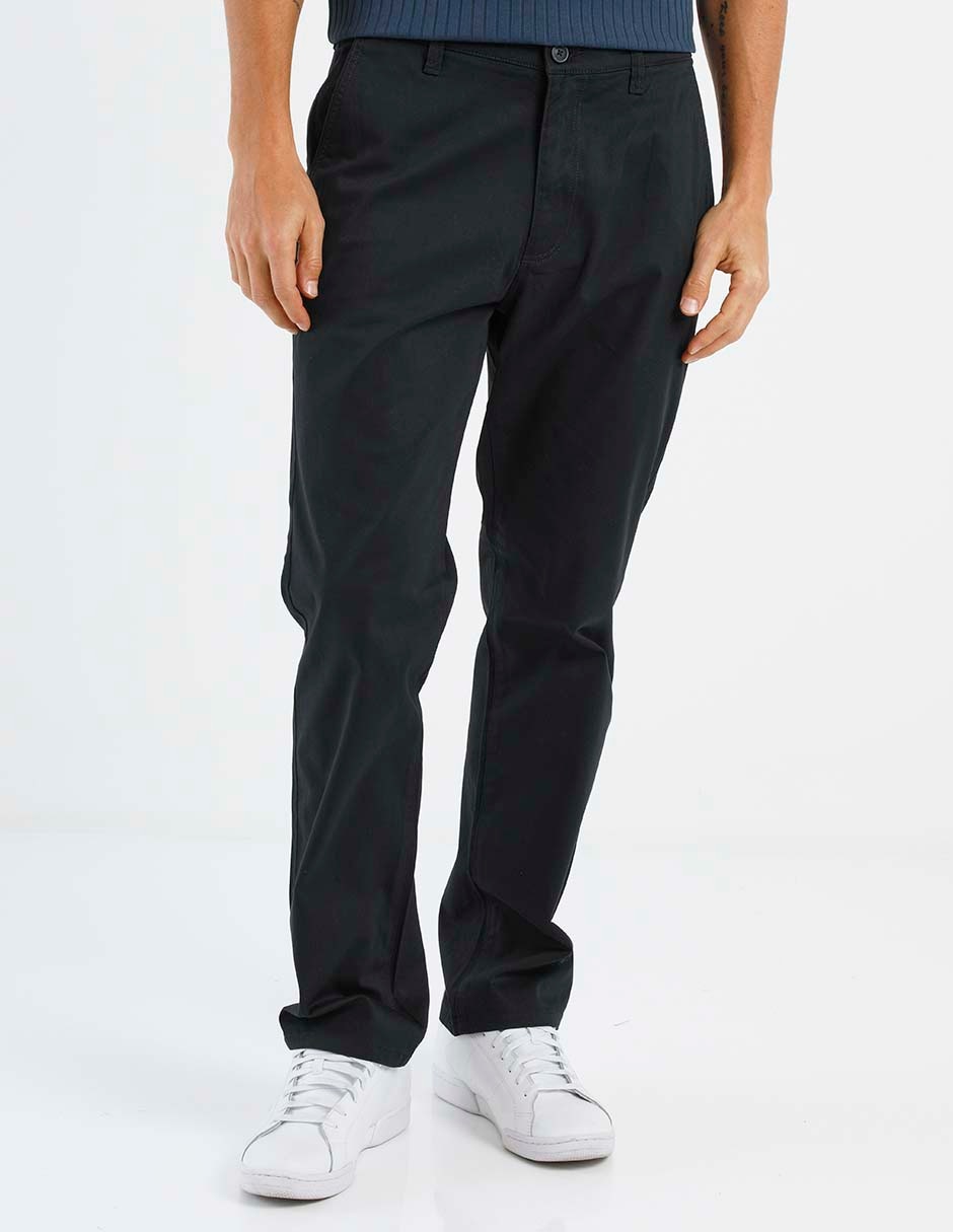 Pantalón chino regular de algodón para hombre Pantalón chino regular de algodón para hombre