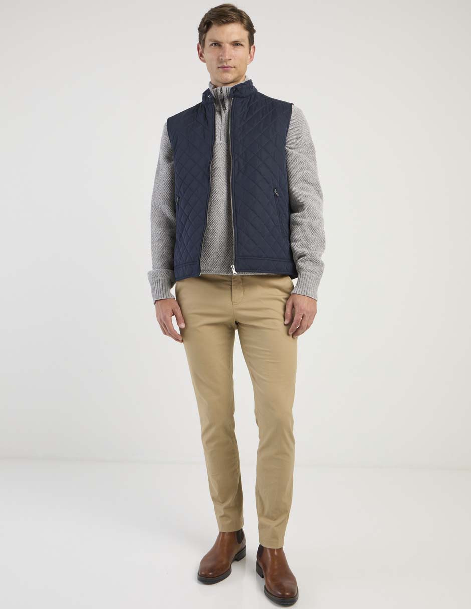 Chaleco Scappino capitonado para hombre