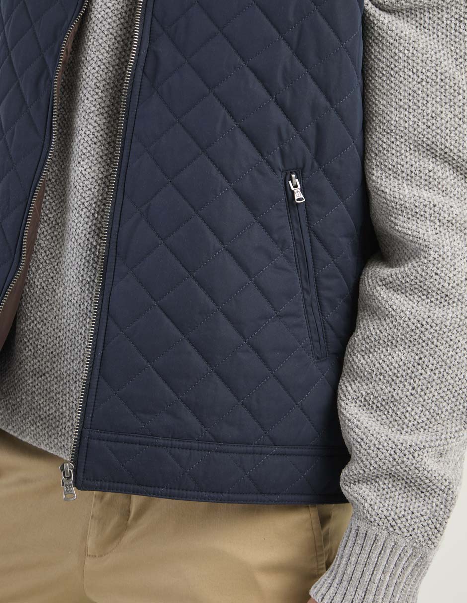 Chaleco Scappino capitonado para hombre