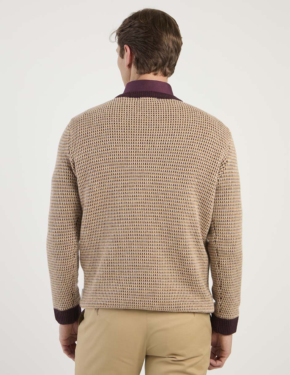 Suéter cuello redondo para hombre 4