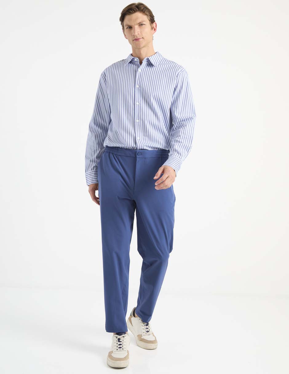 Camisa casual de algodón manga larga para hombre 3