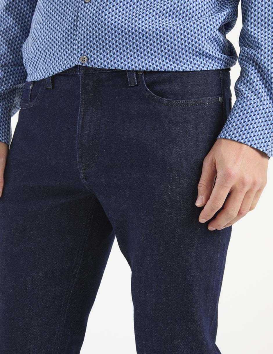 Jeans straight para hombre 7