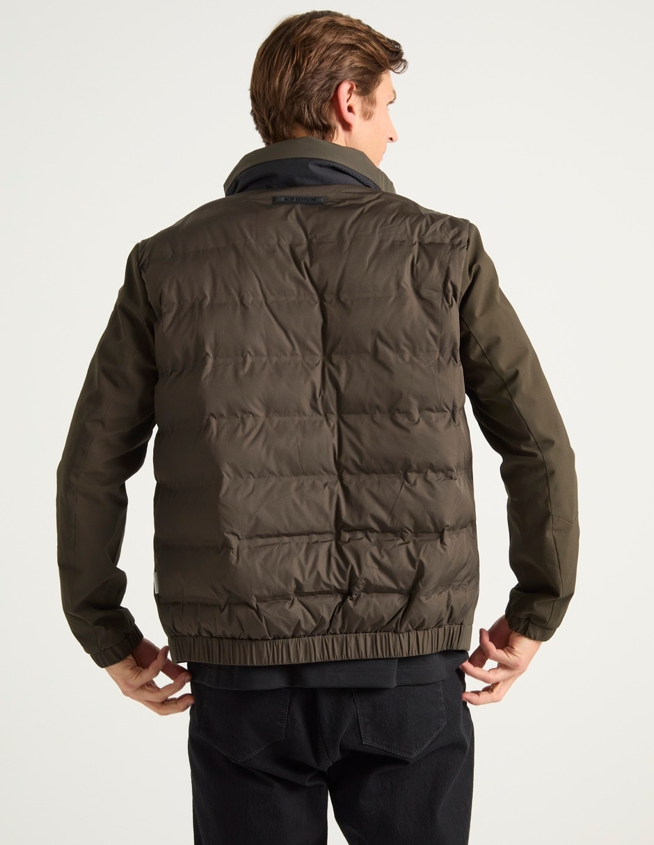 Chamarra casual Scappino capitonada para hombre