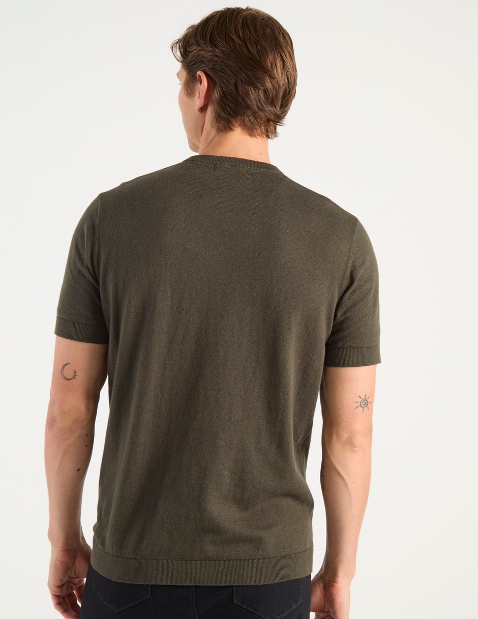 Playera Scappino cuello redondo para hombre