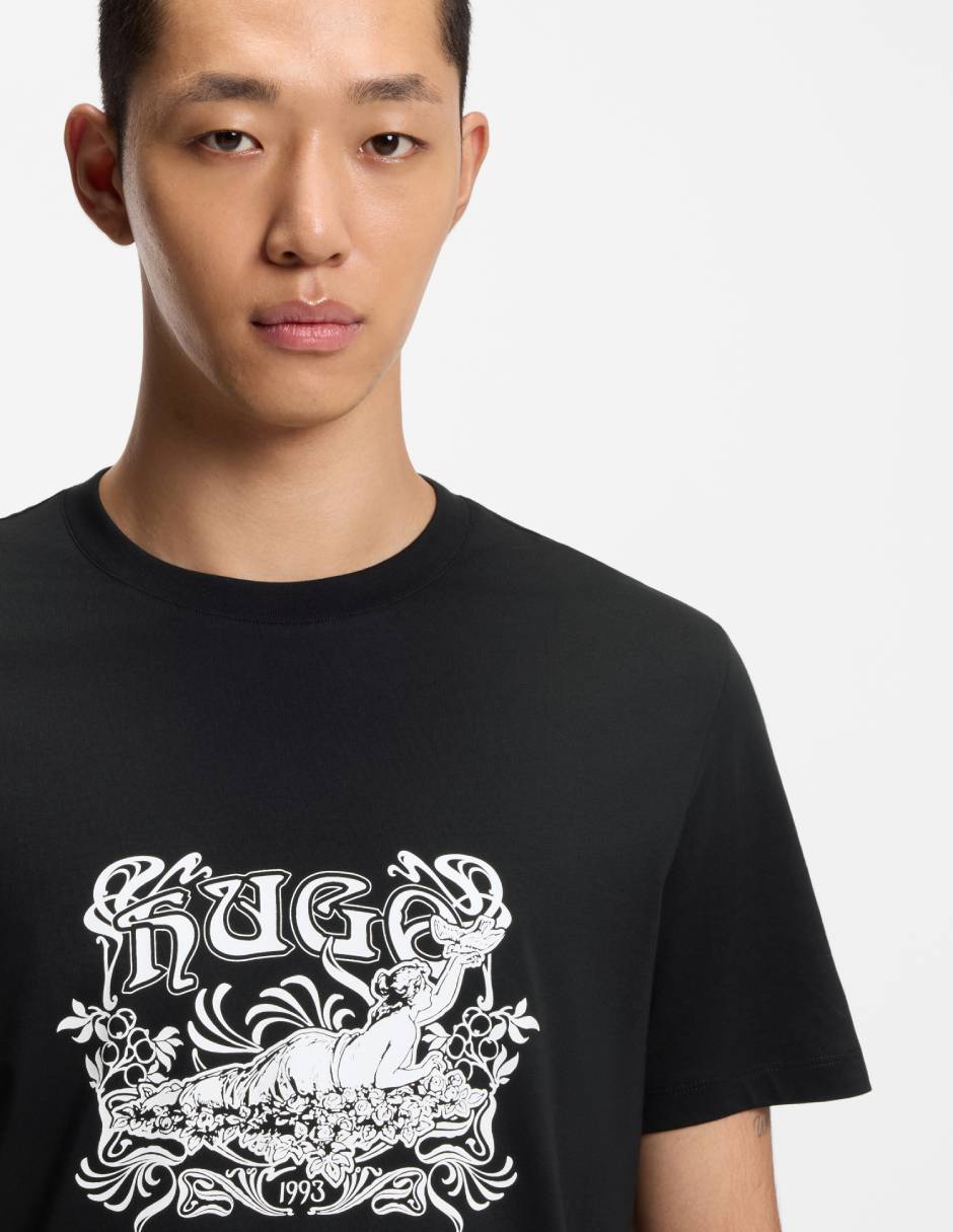 Playera cuello redondo para hombre