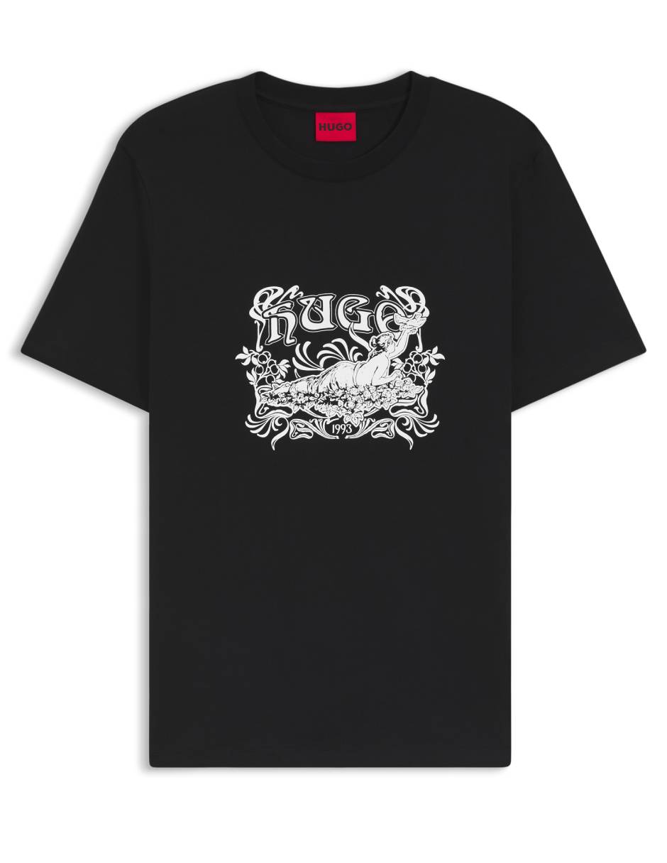 Playera cuello redondo para hombre