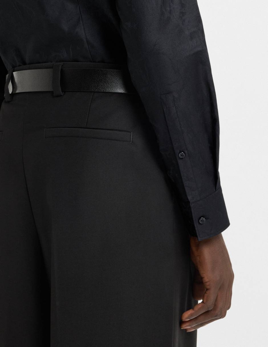 Camisa casual Hugo de algodón manga larga para hombre