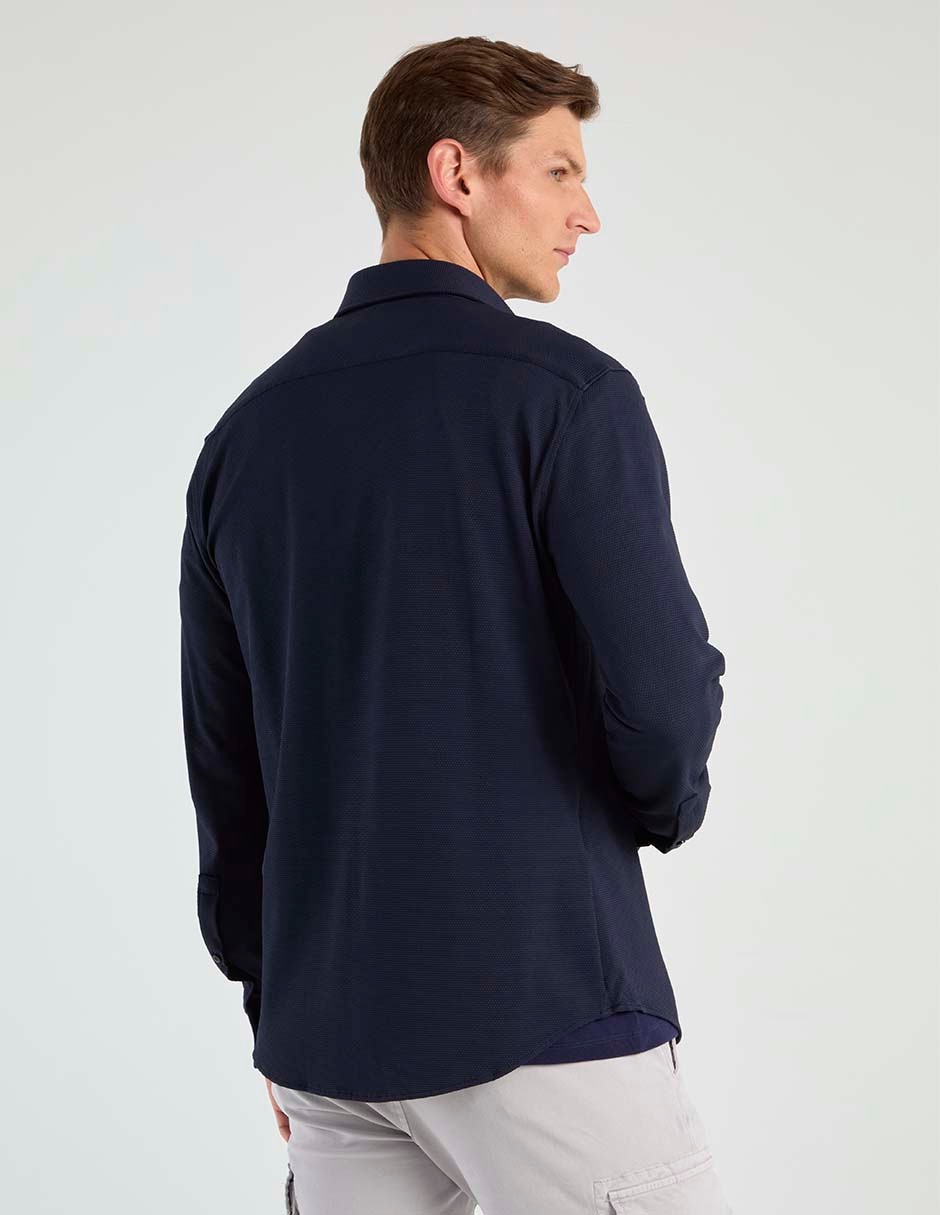 Sobrecamisa casual Hugo manga larga para hombre