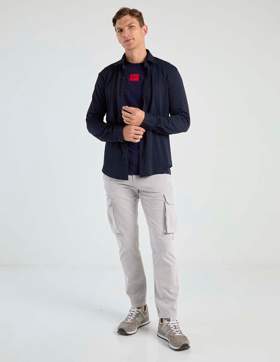 Sobrecamisa casual Hugo manga larga para hombre