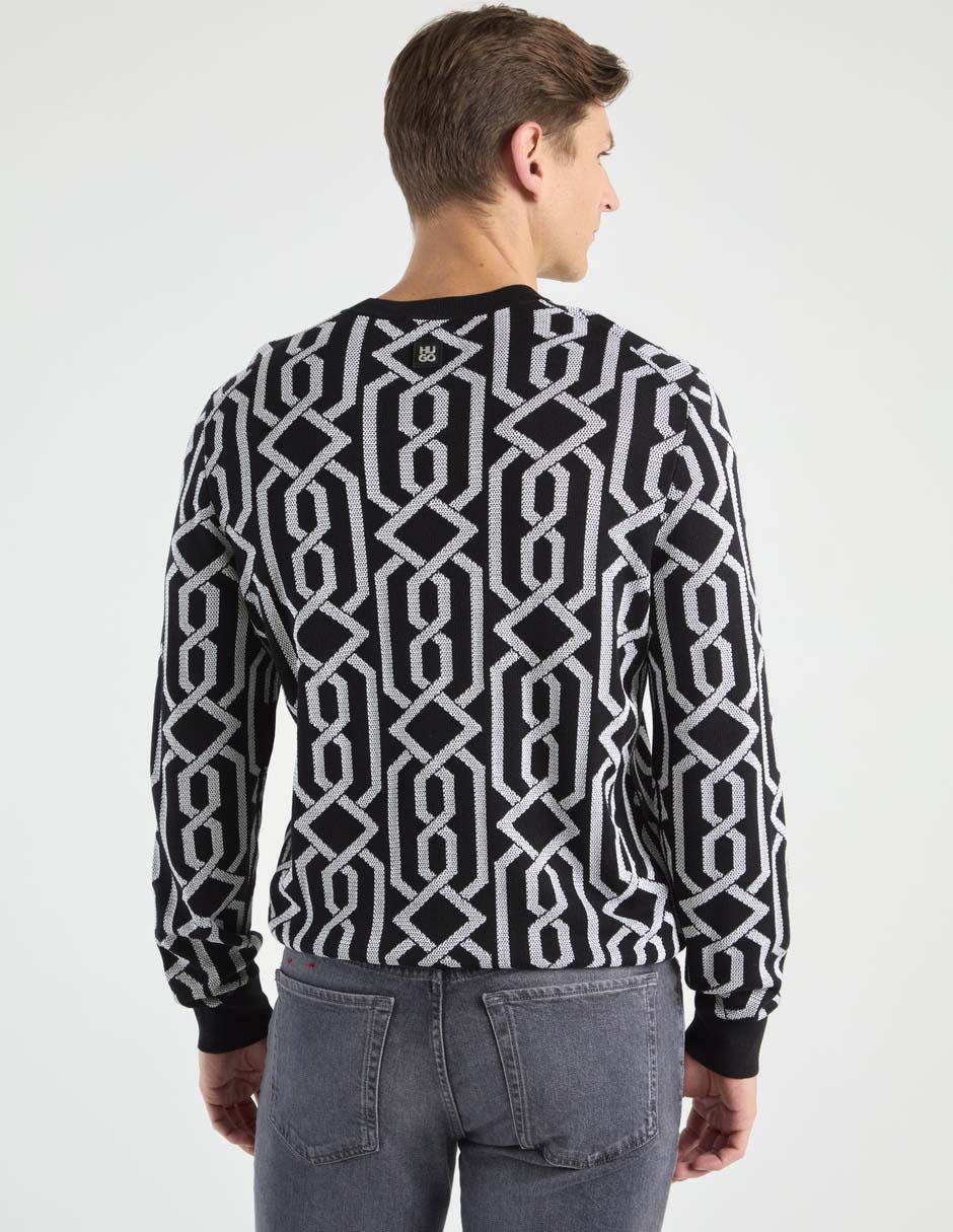 Suéter cuello redondo para hombre 2