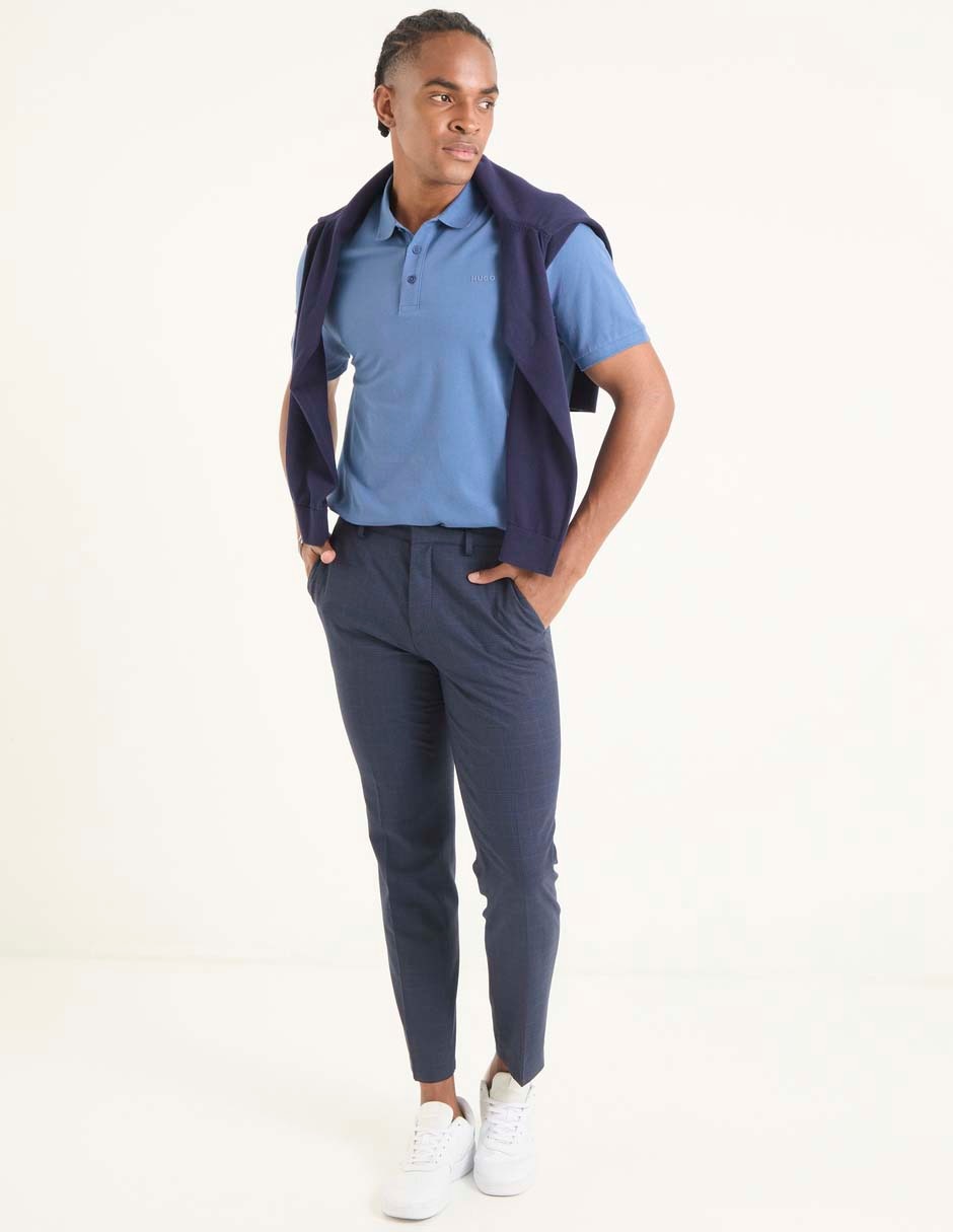 Pantalón slim Hugo de lana para hombre