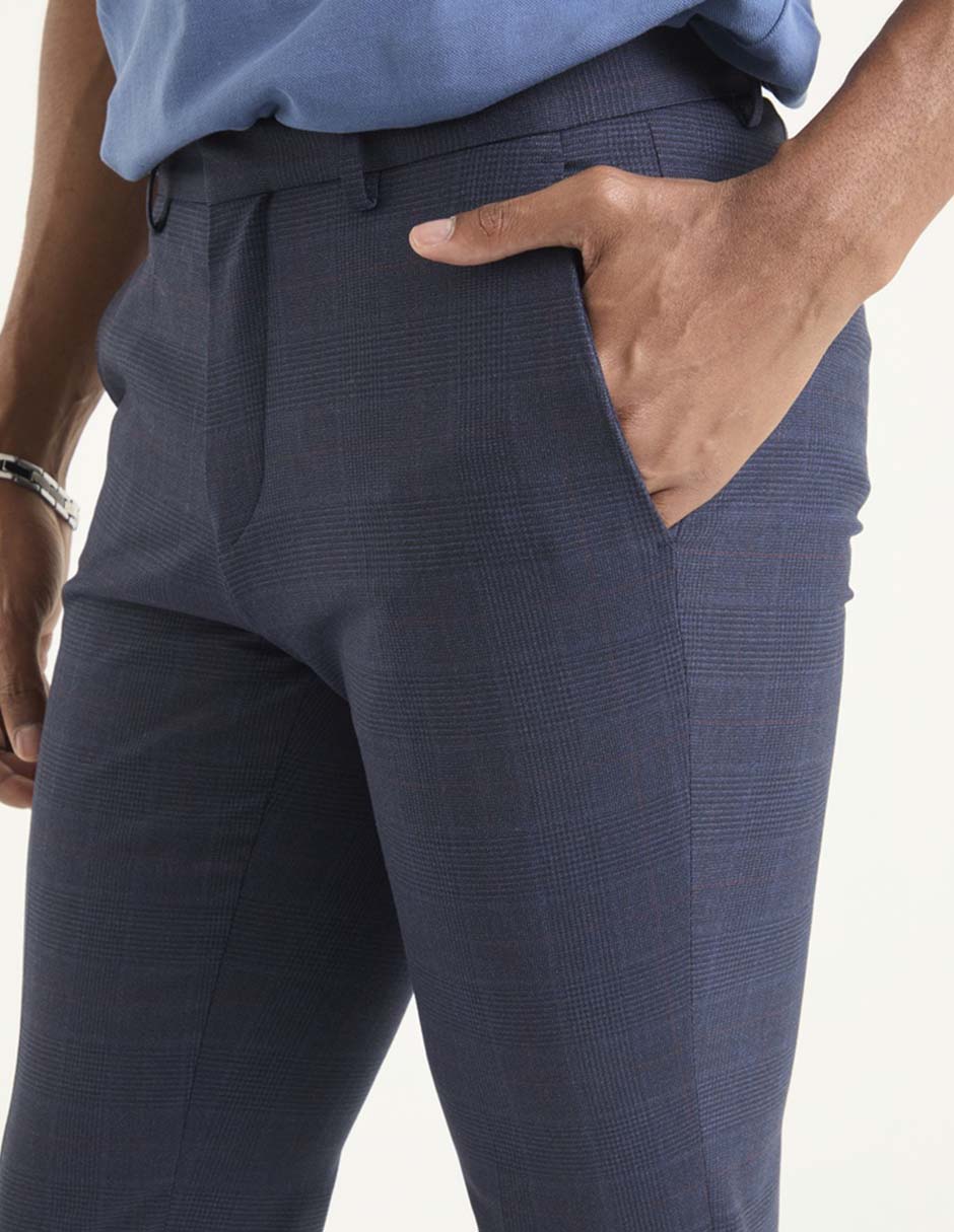 Pantalón slim Hugo de lana para hombre