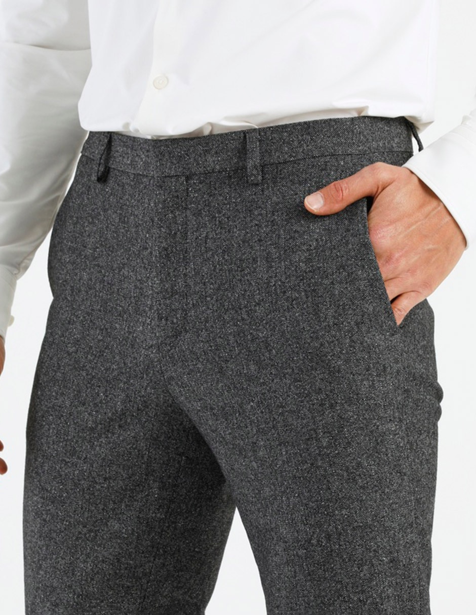Pantalón de vestir slim Hugo de lana para hombre