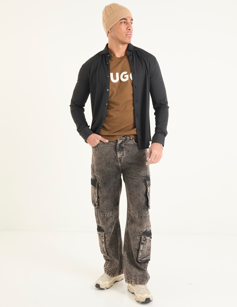 Camisa de vestir manga larga para hombre 3