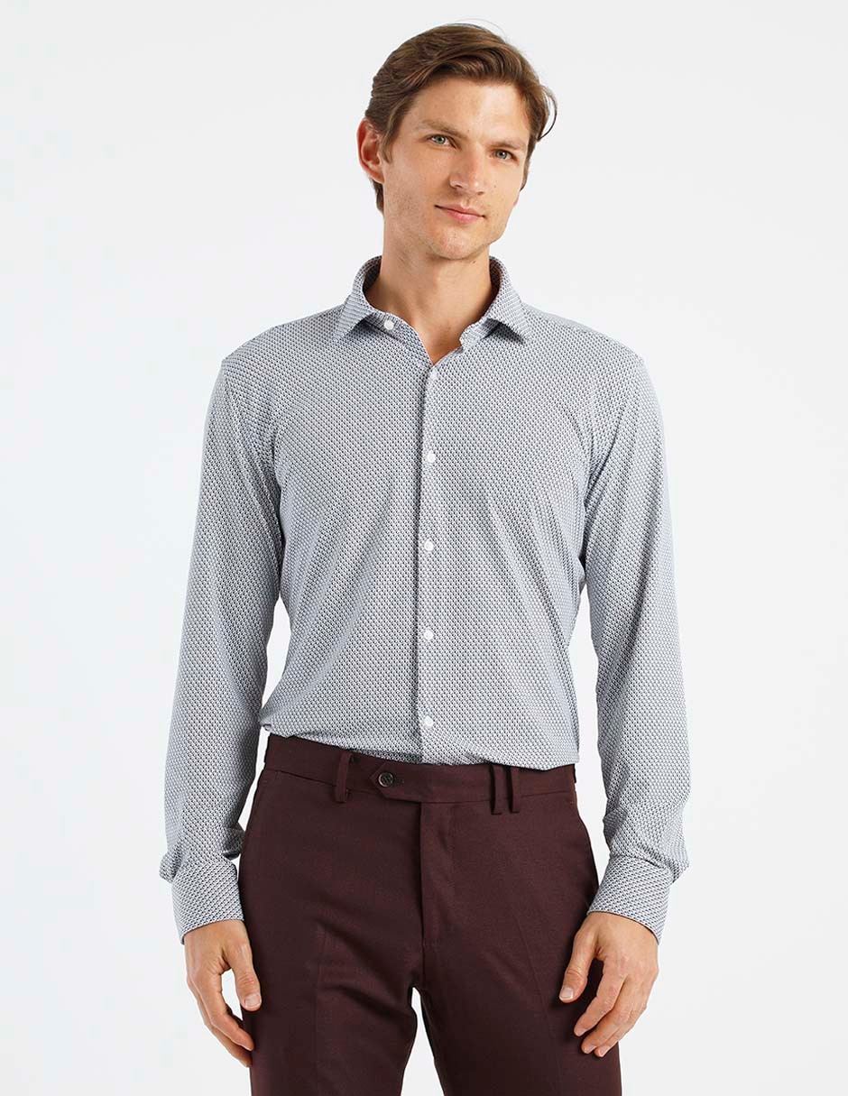 'camisa/sobrecamisa' casual 'de' (si aplica) poliamida 'manga' larga 'para hombre'