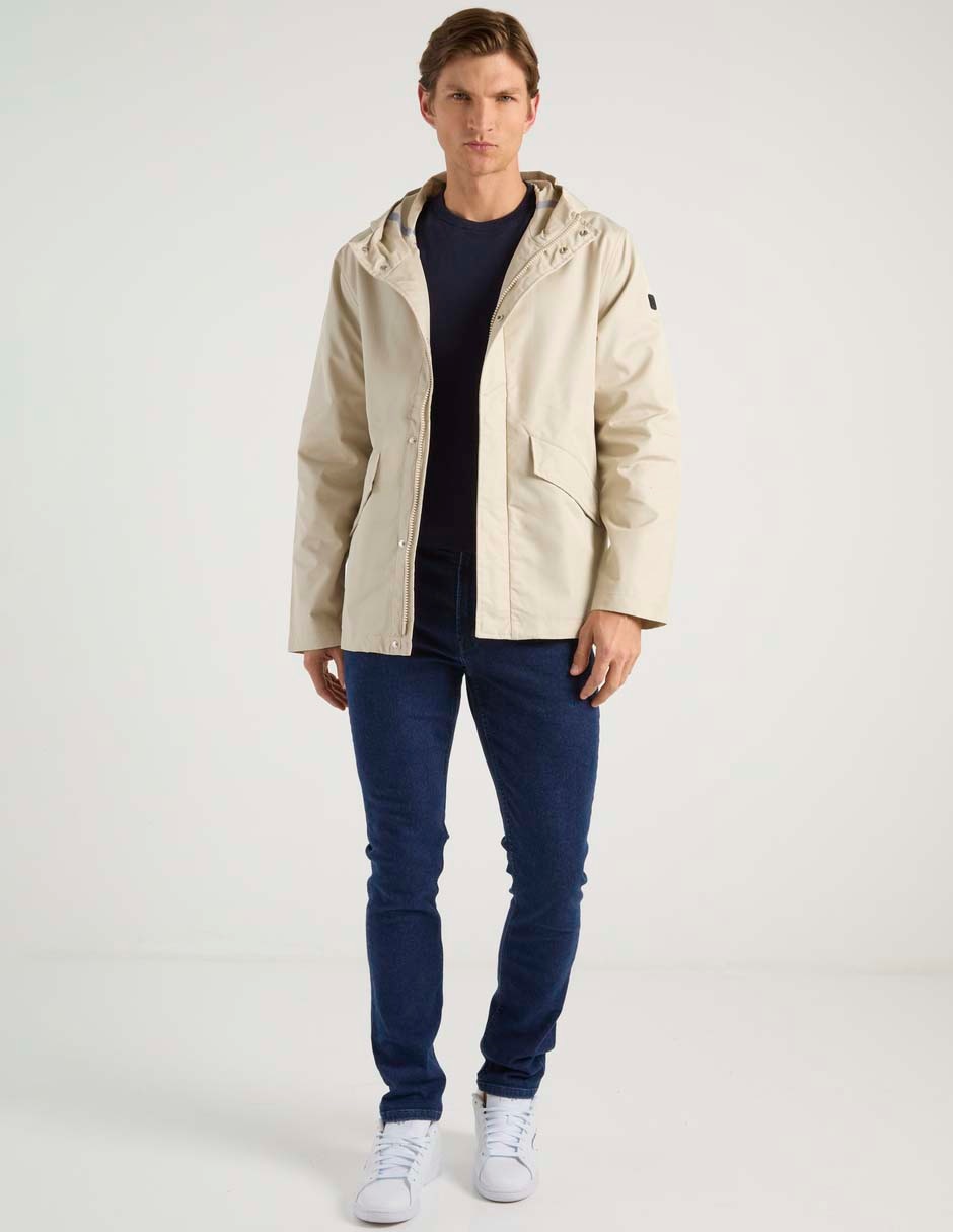 Chamarra parka Scappino con capucha para hombre