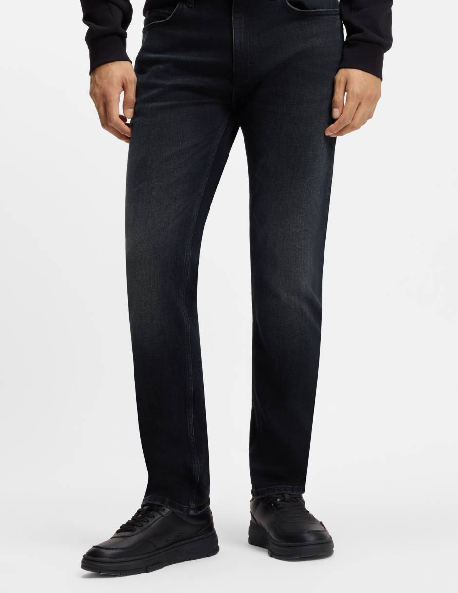 Jeans slim 708 lavado medio para hombre