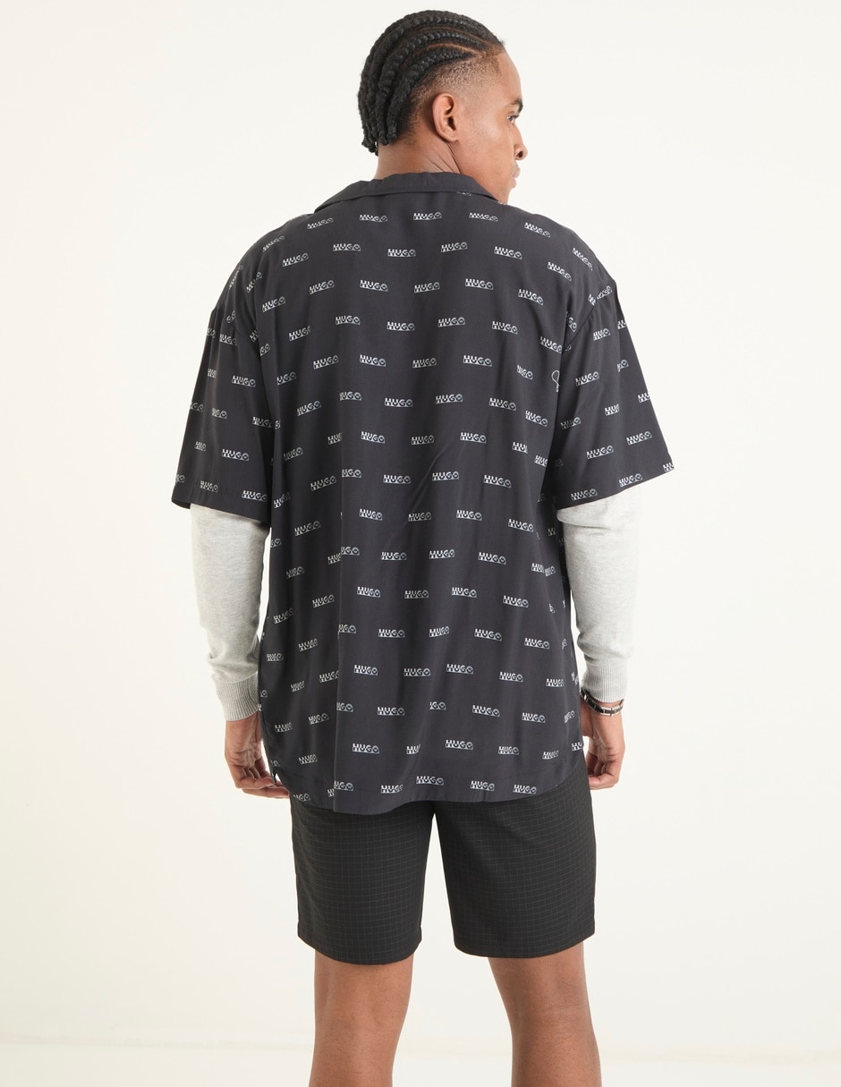 Sobrecamisa playa Hugo manga corta para hombre