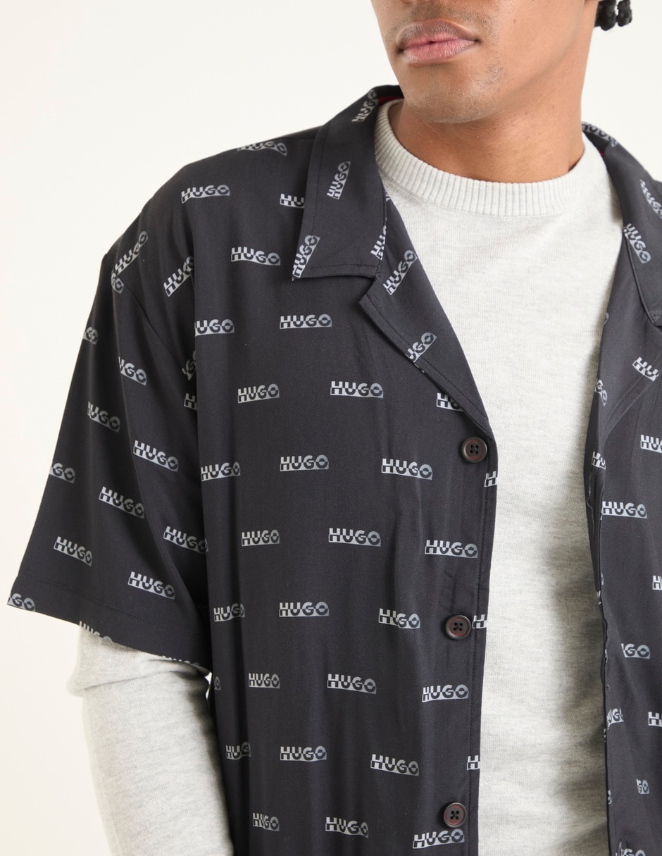 Sobrecamisa playa Hugo manga corta para hombre