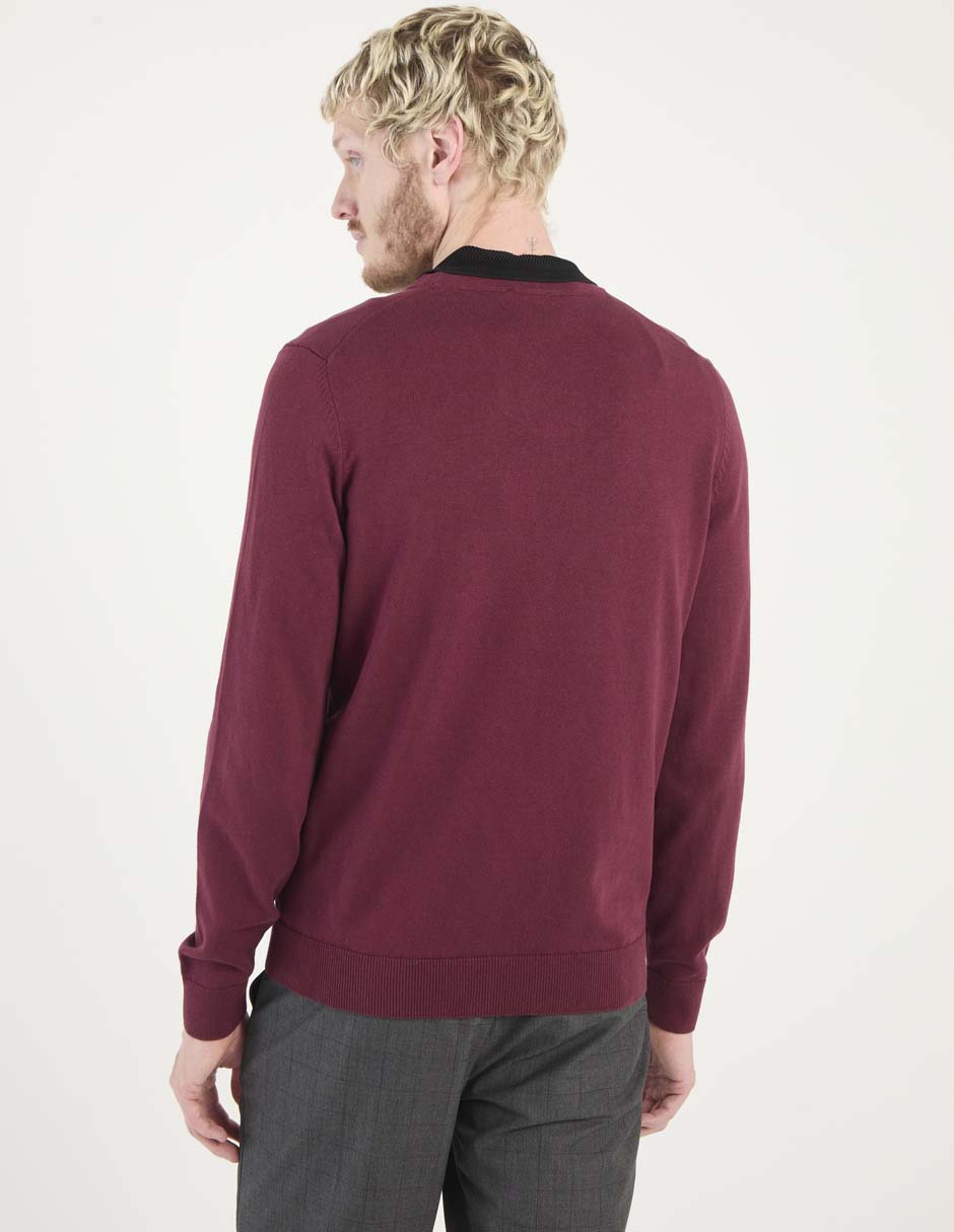 Suéter cuello redondo para hombre 2