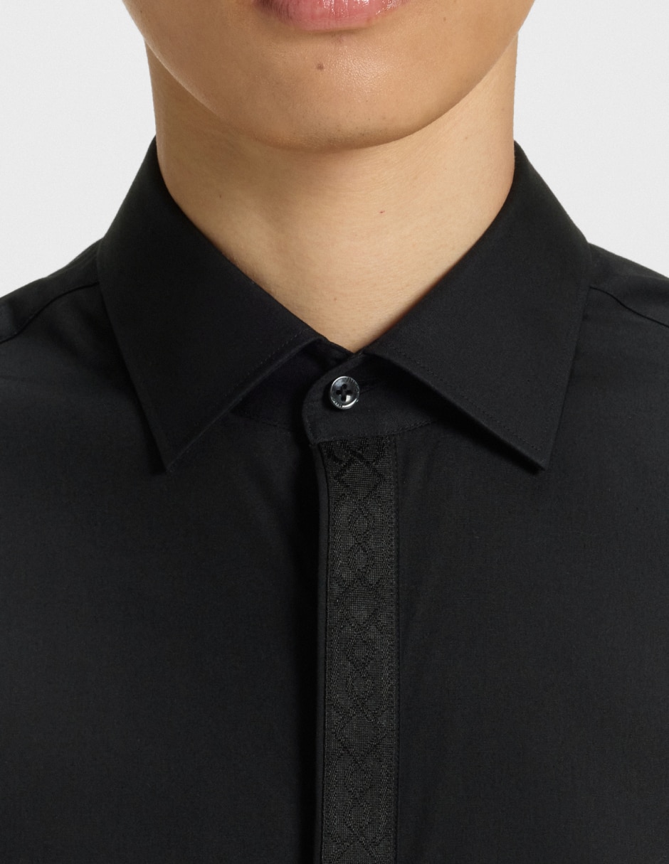 Camisa casual Hugo de algodón manga larga para hombre