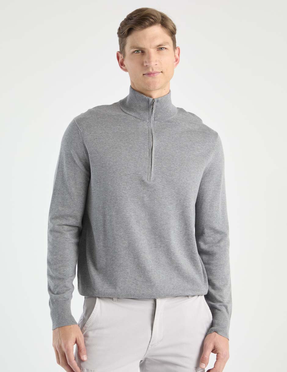 Suéter Brooks Brothers cuello alto para hombre