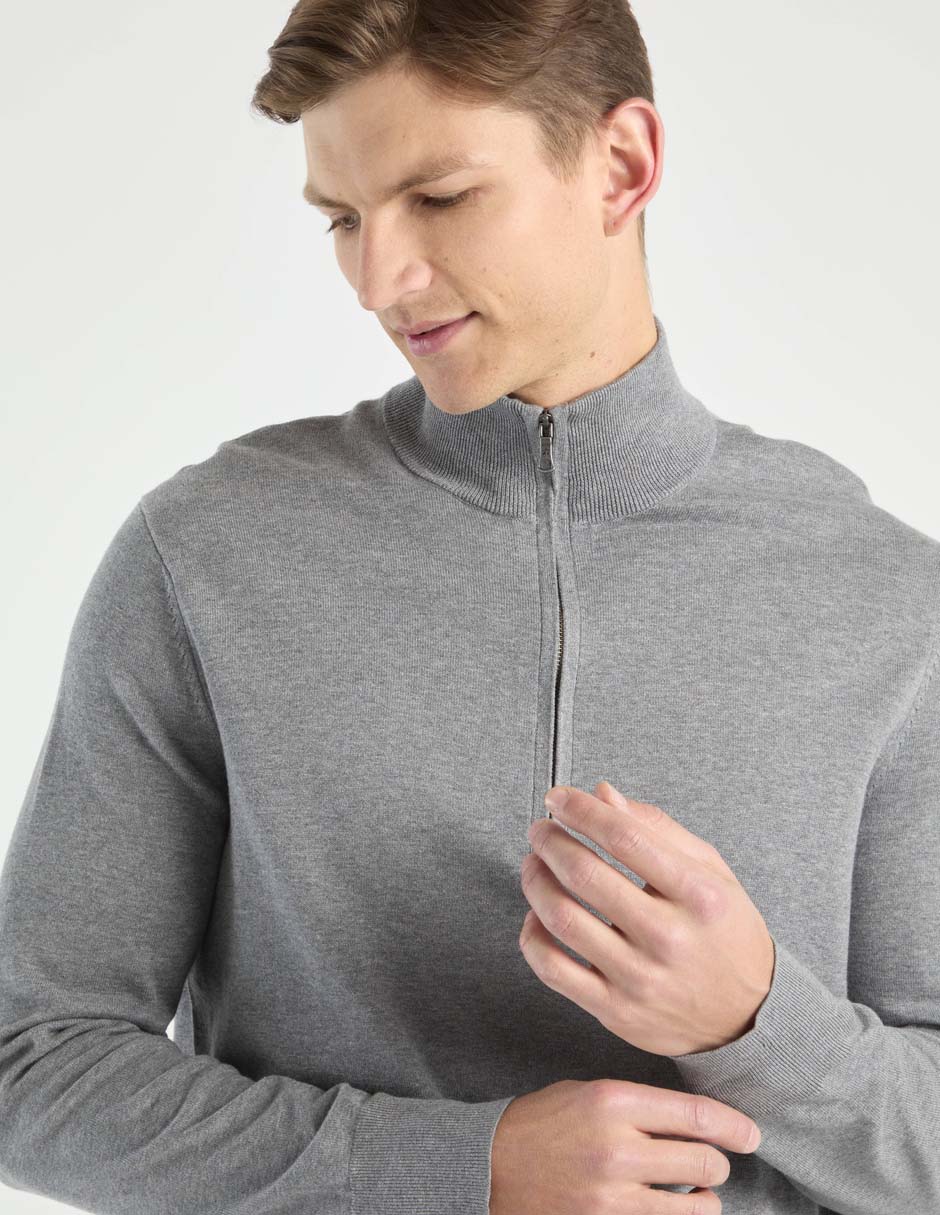 Suéter Brooks Brothers cuello alto para hombre